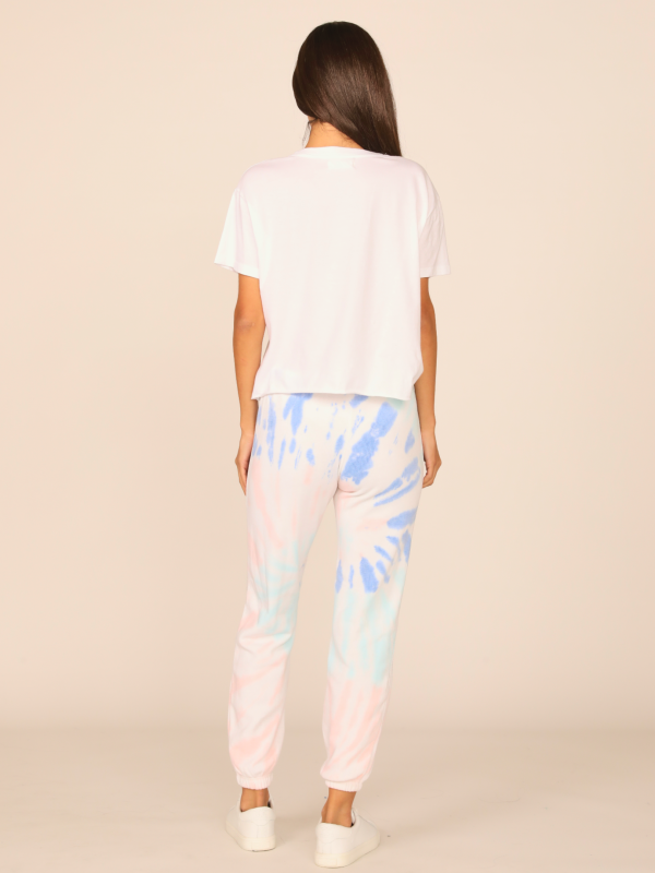 Ocean Drive Coastal Reef Tiedye Burnout Jogger on Sale