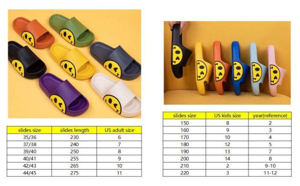 Smiley Slides Kids & Adults - Assorted Colors Online now