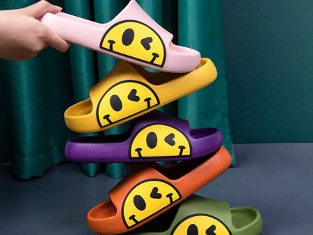 Smiley Slides Kids & Adults - Assorted Colors Online now