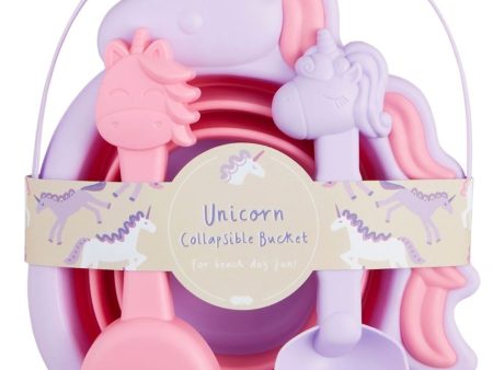 Unicorn Collapsible Beach Bucket For Cheap