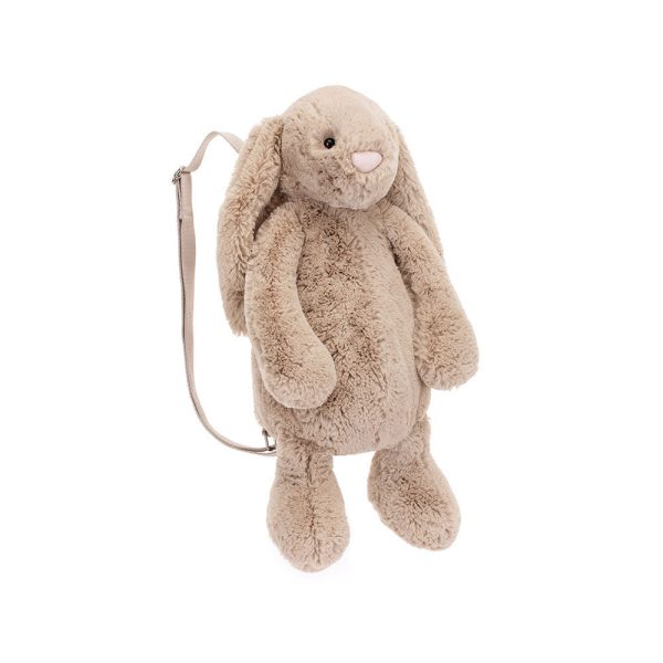 Bashful Beige Bunny Backpack For Cheap