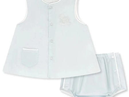 *PRE-ORDER* Mason Diaper Set - Blessings Blue, Rocking Horse Discount