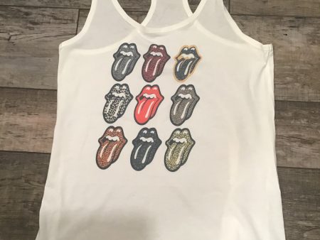 Tongue Collage Racerback Tank 👅 For Cheap