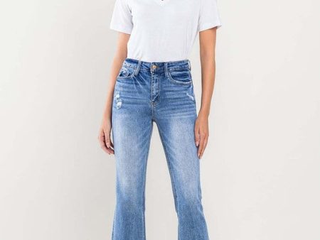 VERVET BY FLYING MONKEY BELLA HIGH RISE KICK FLARE JEANS Sale