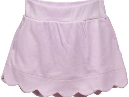 *PRE-ORDER* Scallop Pima Skirt - Pink Discount