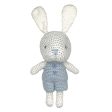 Bunny Bamboo Crochet Rattle on Sale