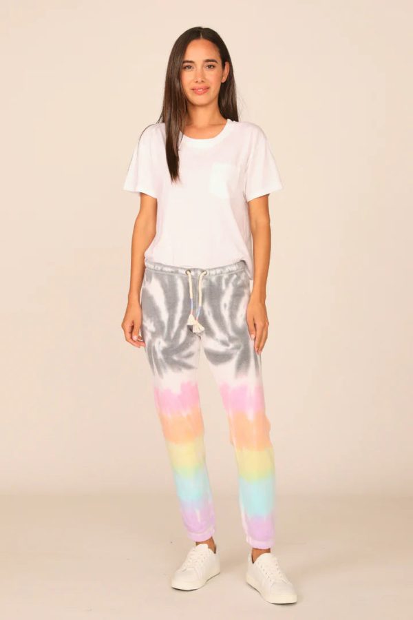 Ocean Drive Firework Tie Dye Burnout Jogger Online