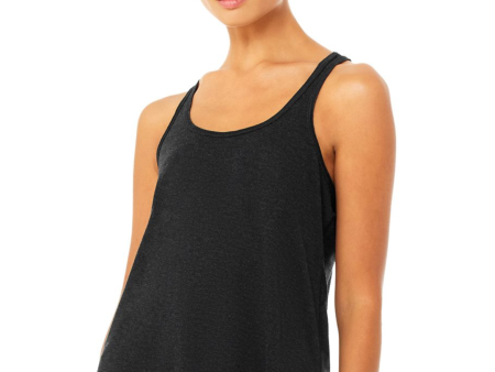 BELLA + CANVAS - Women s Flowy Racerback Tank - Charcoal Online now