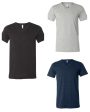 BELLA + CANVAS - Women s Relaxed Heather CVC V-Neck Tee - Assorted Colors on Sale