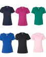 BELLA + CANVAS - Women’s Relaxed Jersey V-Neck Tee - Assorted Colors Cheap