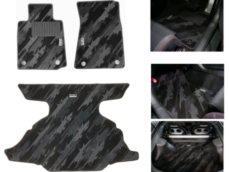 HKS FLOOR MATS RZ34 FULL SET OCT LHD For Sale