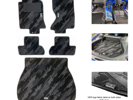 HKS FLOOR MATS FD3S FULL SET OCT LHD Discount