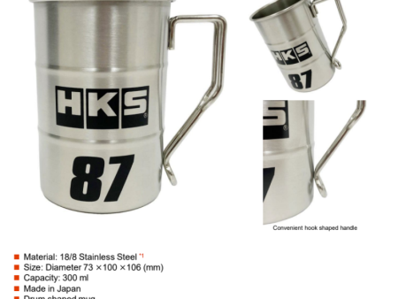 HKS Drum Can Mug No. 87 - 300ml Sale