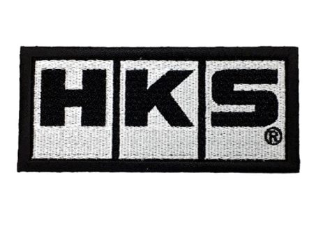 HKS PATCH HKS W105 WHITE For Cheap